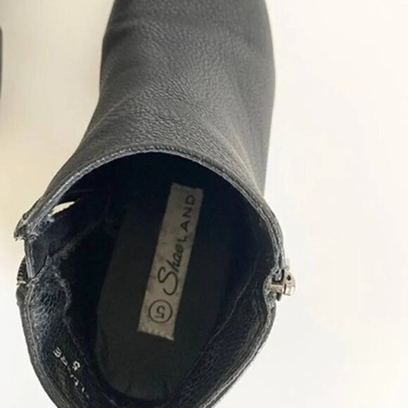 ELLAIRE Ankle & Low Stacked Heel Boots - Picture 6 of 7